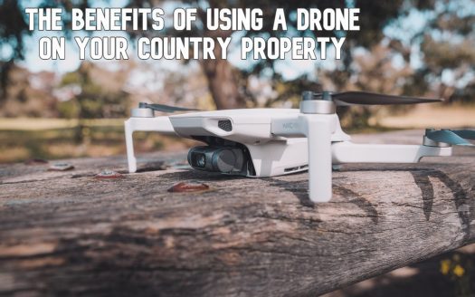 drone uses for country home