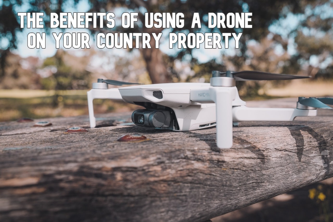 drone uses for country home