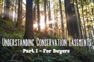 understanding conservation easements for land buyers