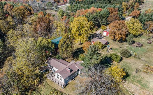 michigan conservation easement estate on 207 acres