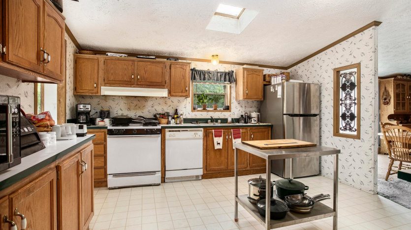 home with Thornapple River frontage