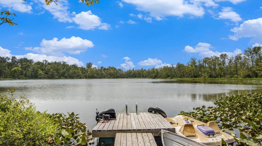 Southwest MI home on private lake