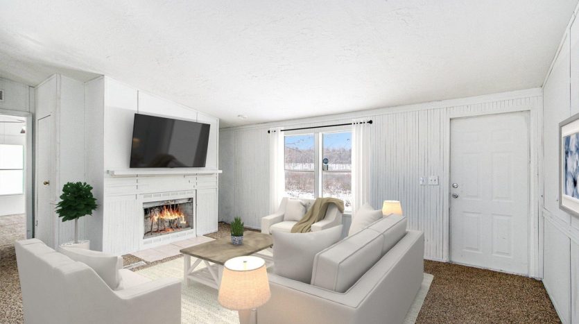 home in country in Van Buren County MI