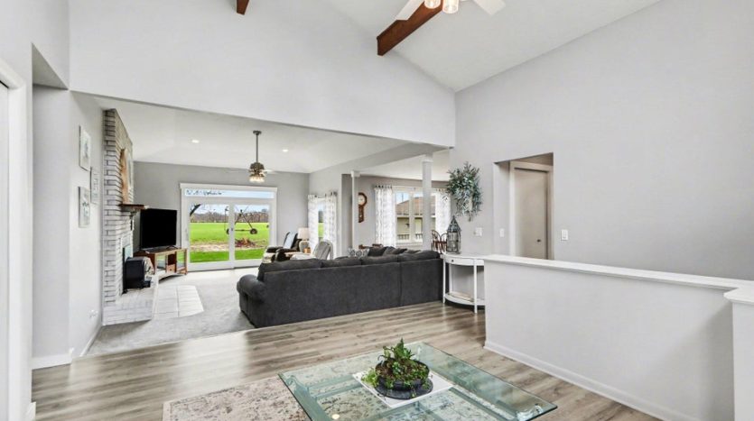 home with country views from the deck